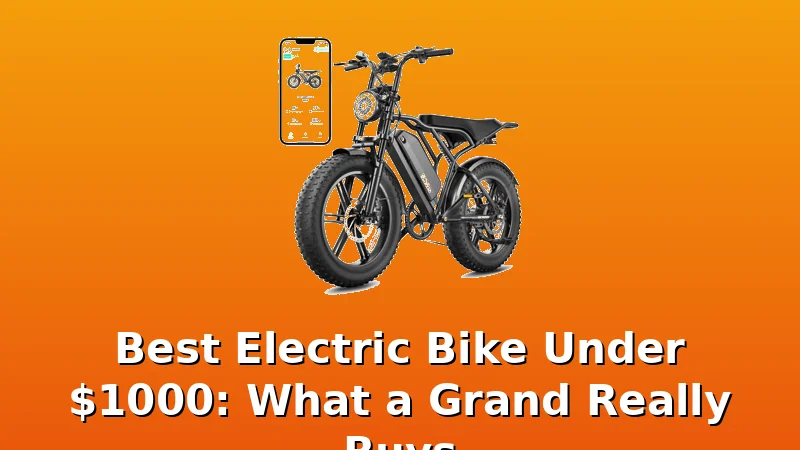 Best Electric Bike Under $1000: What a Grand Really Buys - Motor Roost review with measurements and honest opinion