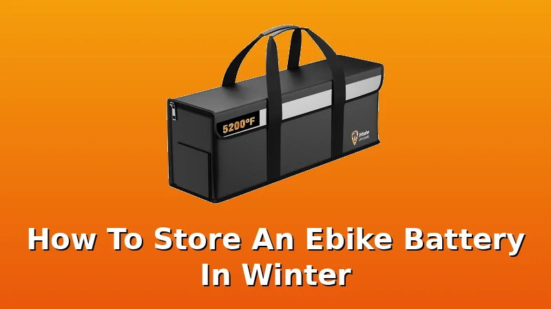 How To Store An Ebike Battery In Winter - Motor Roost review with measurements and honest opinion