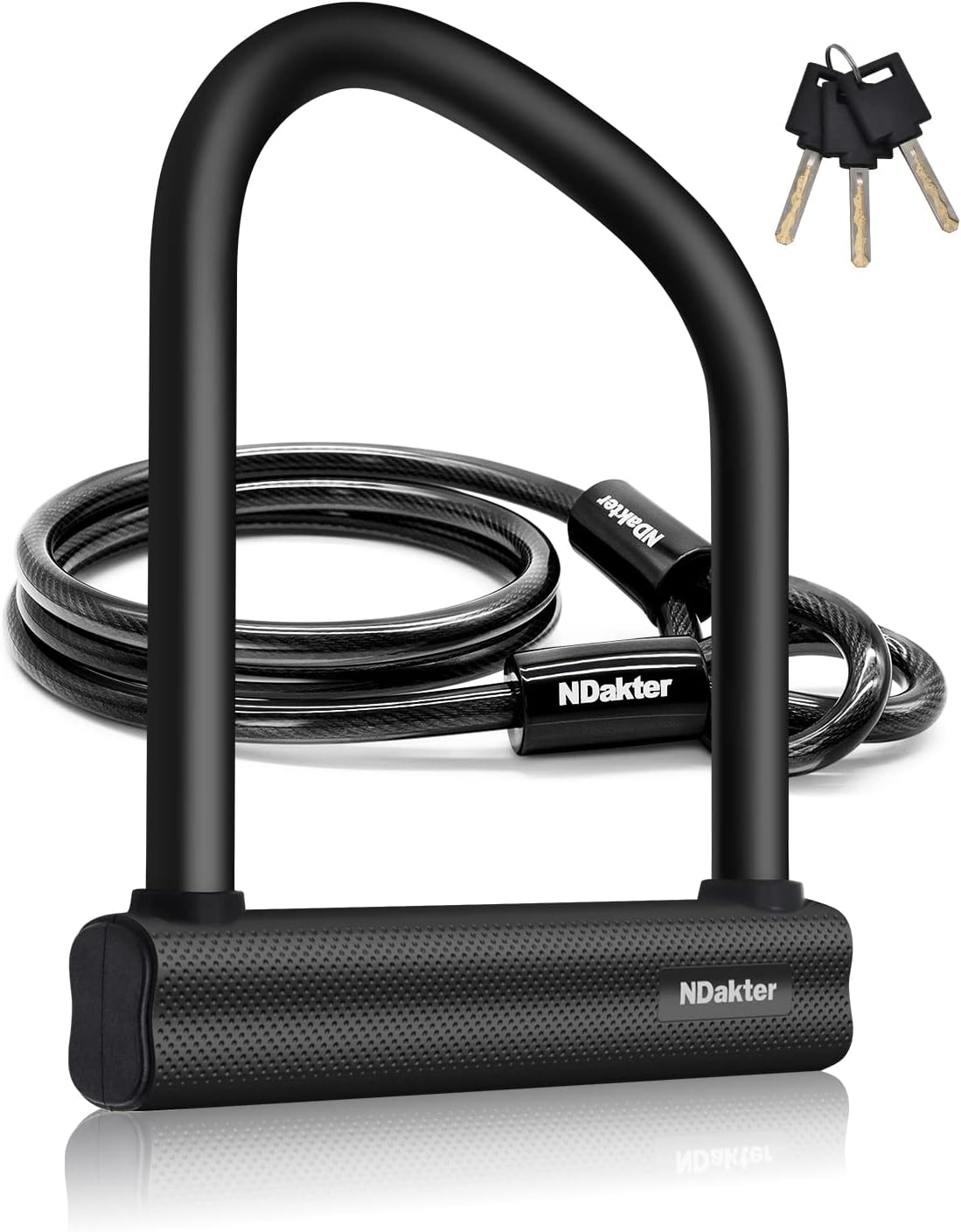 Bike Locks Heavy Duty Anti Theft, Bicycle U Lock for Ebike (B0BS3SZVND)