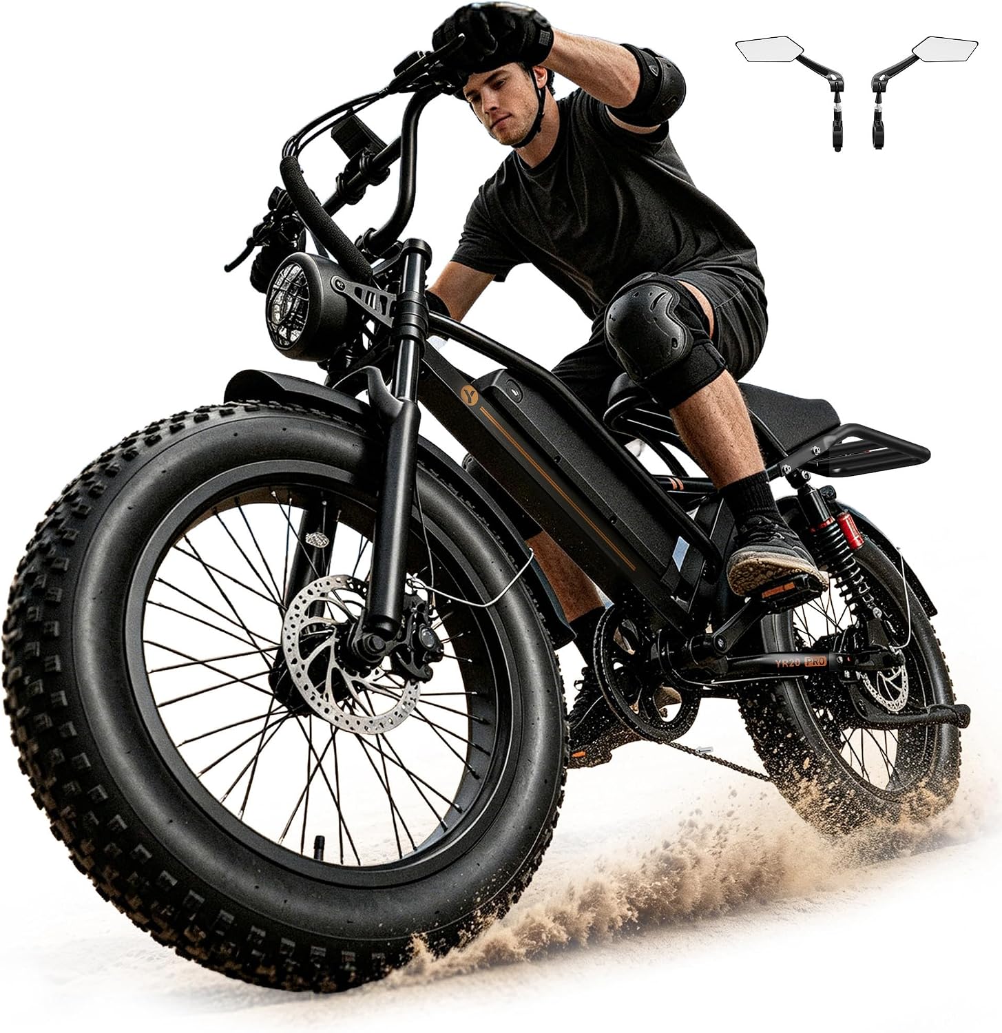 Jasion YR20Pro Electric Bike,3000W Peak Motor,Max 90 Miles,5 Riding Modes