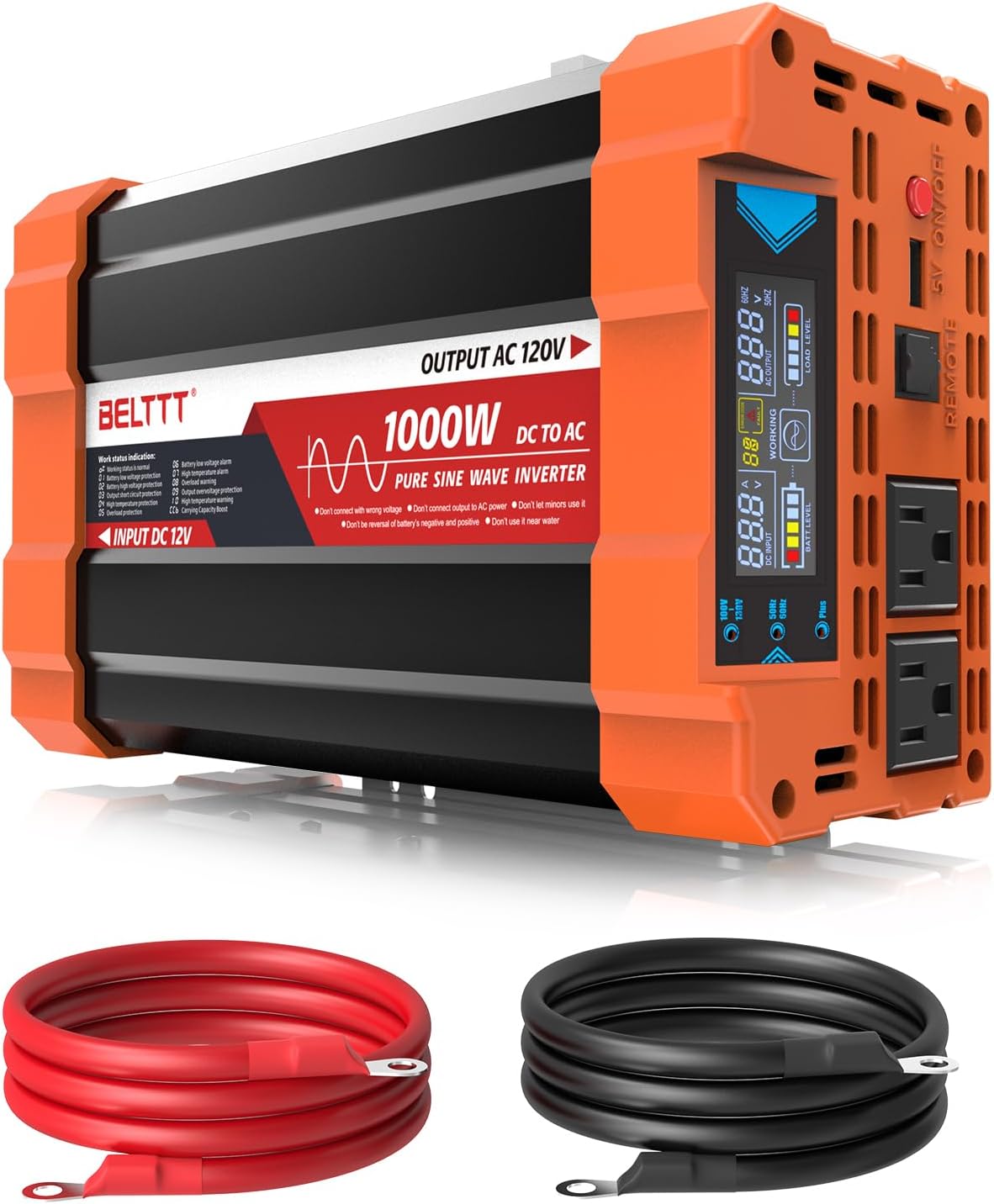 BELTTT 1000Watt Pure Sine Wave Inverter