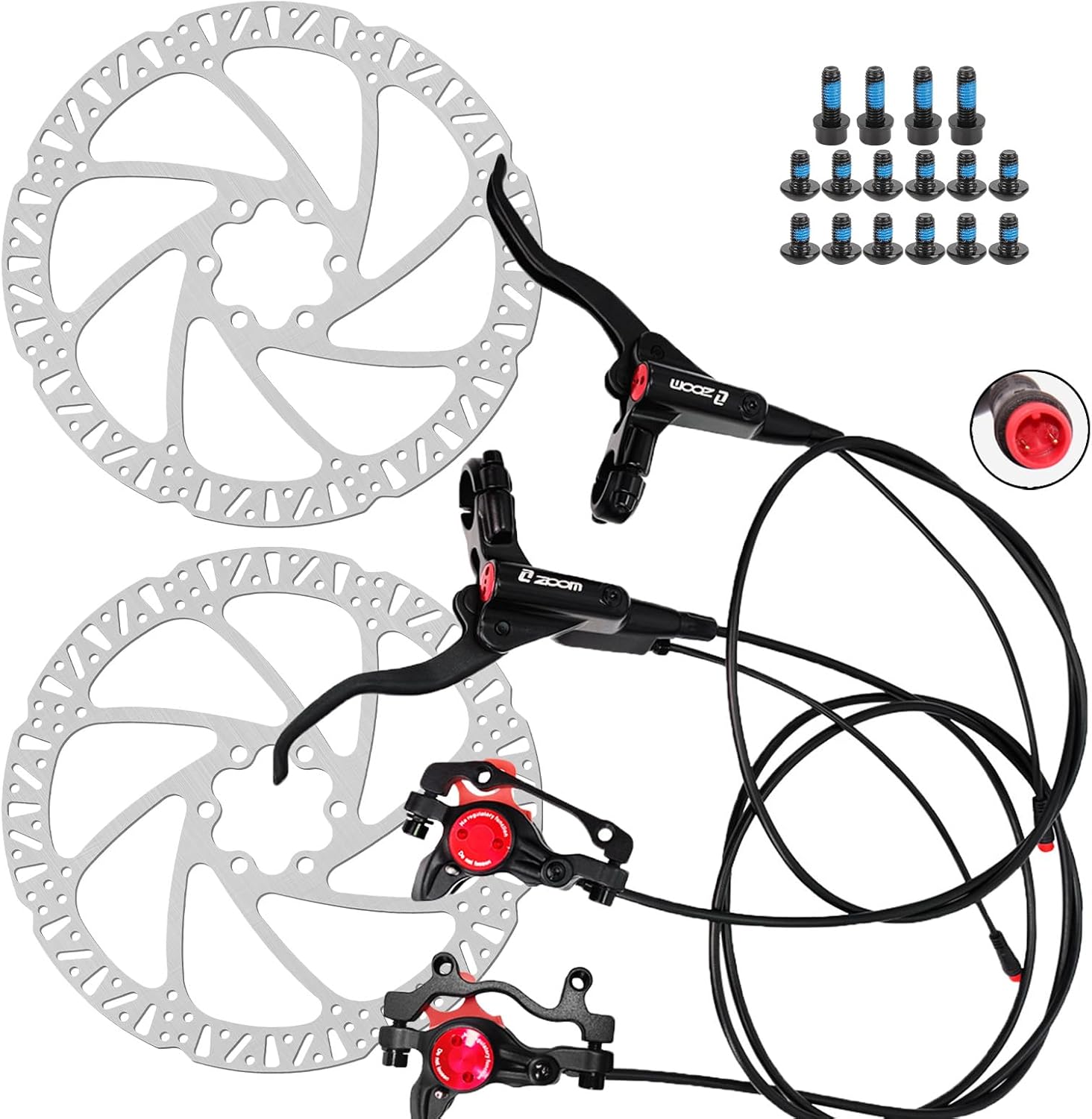 Zoom eBike Hydraulic Upgrade Kit (B0DKXHZG2V)