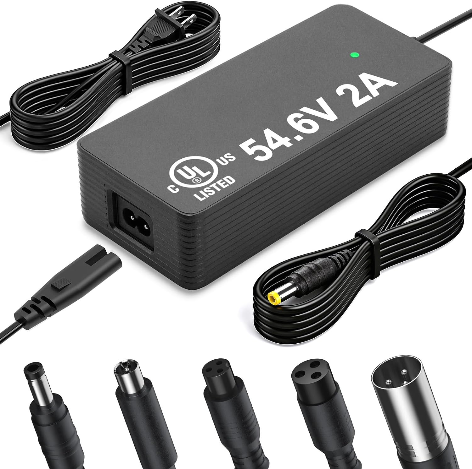 54.6V 2A Electric Bike Charger UL Certified (B0FSJDVJRX)