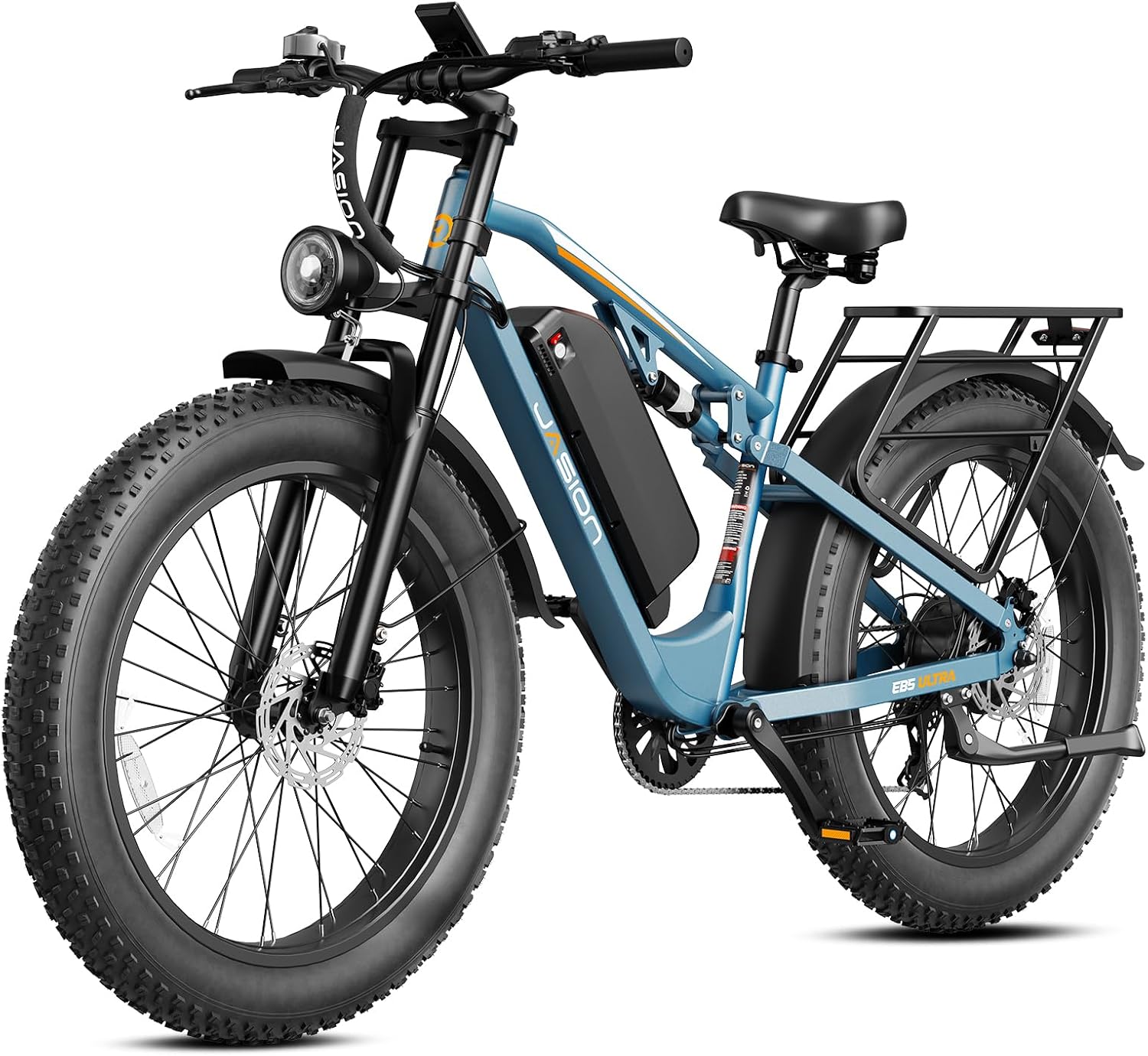 Jasion EB5 Ultra Electric Bike for Adults 2500W Peak Motor, 1040Wh Battery