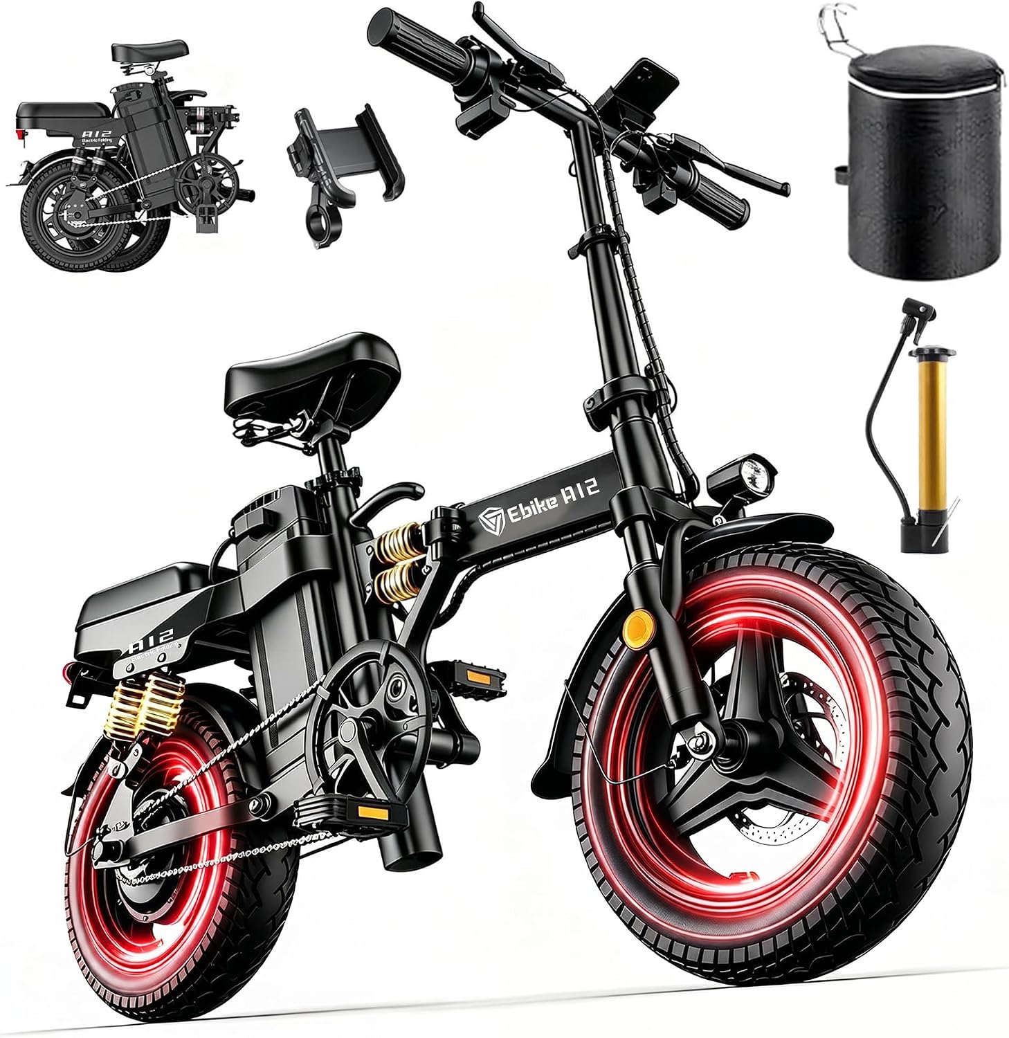14-inch Commuter E-Bike (B0H7J2CFPN)